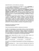 DESCRIPCIÓN DE LA SITUACIÓN DE LA ESCUELA