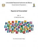 Reporte de Personalidad