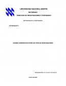 CUADRO COMPARATIVO ENTRE LOS TIPOS DE INVESTIGACIONES