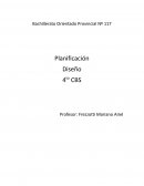 Planificación - Diseño
