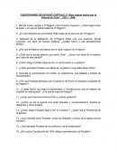 Cuestionario s/r . Algo habrán hecho por la historia de Chile