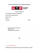 Estadística descriptiva y probabilidades