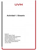 Actividad. Glosario, aprendizaje estratégico