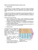 Bitácora de aprendizaje Benchmarking y Cadena de valor