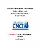 Actividad 1 Electricidad y magnetismo