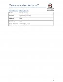 Tarea de acción. Área de compras y abastecimiento