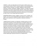 Ensayo del 20 de julio