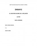 EL EXISTENCIALISMO EN LA RELIGIÓN