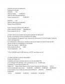 Solución al proyecto de aplicación Información obtenida