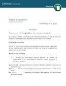 Etapas de la experiencia de aprendizaje