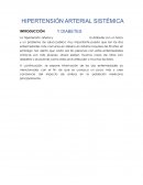 HIPERTENSIÓN ARTERIAL SISTÉMICA
