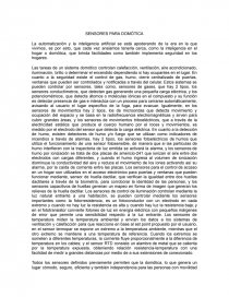 Sensores para domotica. Página 1