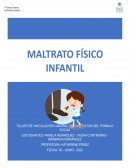 OBJETO SOCIAL: VIOLENCIA FISICA INFANTIL