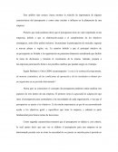 ANALISIS ENSAYO PRESUPUESTO