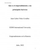 Que es el emprendimiento y sus principales barreras