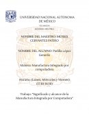 Significado y alcance de la Manufactura Integrada por Computadora