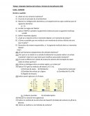 Examen integrador de Química del Carbono