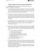 Ejercicios: Orden lineal, circular y cuadros de doble entrada