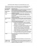 ESTRATEGIA PARA TRABAJAR LAS EMOCIONES EN EL AULA