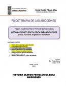 PSICOTERAPIA DE LAS ADICCIONES