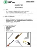 INFORME DE TALLER N° 1 MECÁNICA DE BANCO