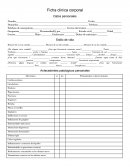 Ficha clínica corporal