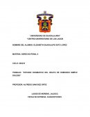 Estudio dogmatico del delito de homicidio simple doloso