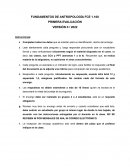 FUNDAMENTOS DE ANTROPOLOGÍA