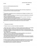 APOYO A LA INTERVENCIÓN EDUCATIVA. ADAPTACIONES