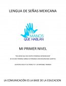 LENGUA DE SEÑAS MEXICANA