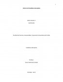 Informe de estadística descriptiva