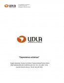 Expresiones artísticas en tercer básico: Una propuesta didáctica