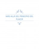 MÁS ALLÁ DEL PRINCIPIO DEL PLACER