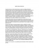 ENSAYO DE AMOR COMO PRINCIPIO