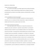 Ramas de la psicologia