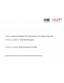 Aspectos legales de la prevención de riesgos laborales