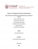 ROL Y FUNCIONES DEL PSICÓLOGO ORGANIZACIONAL