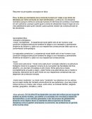 Resumen de principales conceptos en ética