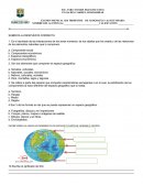 EXÀMEN MENSUAL 1ER TRIMESTRE DE GEOGRAFÌA 1º de SECUNDARIA