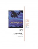 Comentario crítico del cuento Hoy temprano