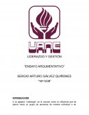 LIDERAZGO Y GESTIÓN “ENSAYO ARGUMENTATIVO”