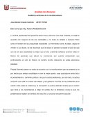 Análisis a artículos de la revista semana