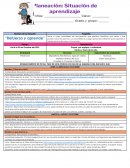 Planeacion preescolar “Refuerza y aprende”