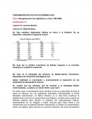 FUNDAMENTOS DE POLÍTICA ECONÓMICA (PE) Tema: Reorganización del capitalismo y crisis, 1982-2000