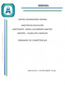SEMINARIO DE COMPETENCIAS
