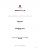 INFORME DE PRÁCTICA: SAN AGUSTÍN Y SAN JOSÉ DE ISNOS