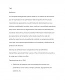 Transport Management System (TMS)