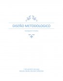 Diseño metodologico. Investigacion formativa