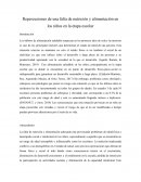 Repercusiones de una falta de nutrición y alimentación en los niños en la etapa escolar