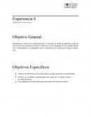 Experiencia 4 Equilibrio de una partícula